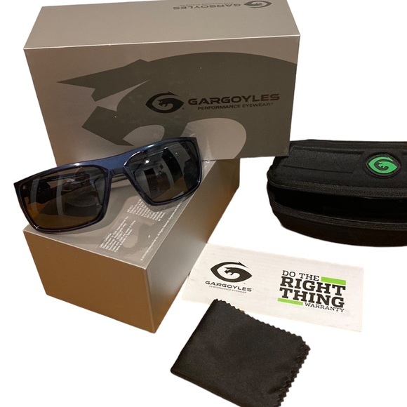 gargoyle Other - Gargoyle Rampart high performance unisex polarized sunglasses gray and Navy